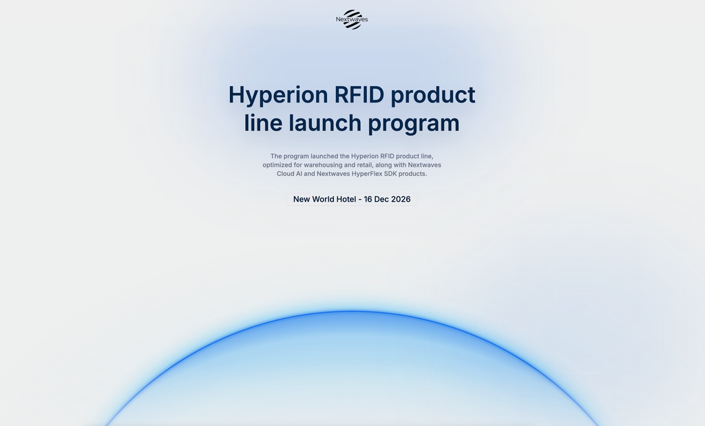 Upcoming Launch of Nextwaves Hyperion RFID: Real Performance & Real Value Solutions for Vietnamese Enterprises
