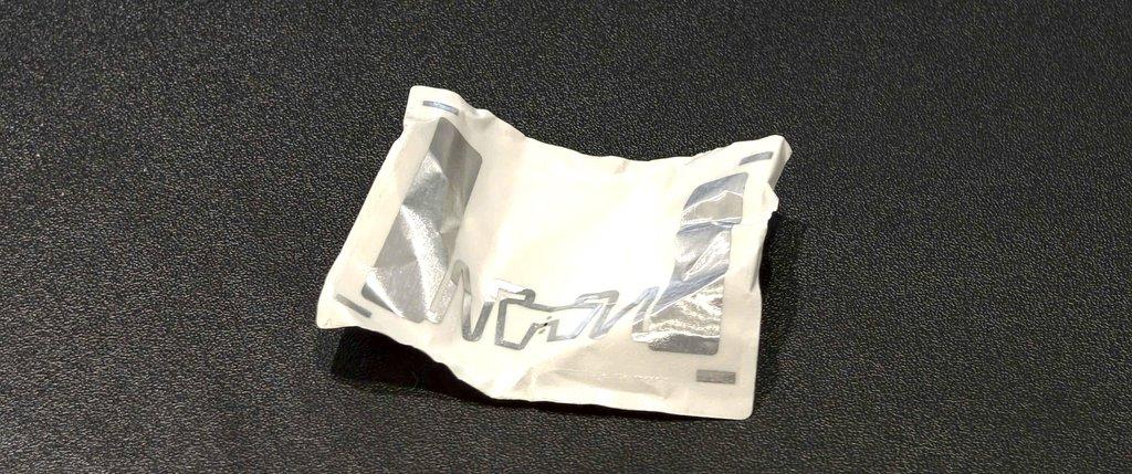 Damaged Inlay UHF RFID